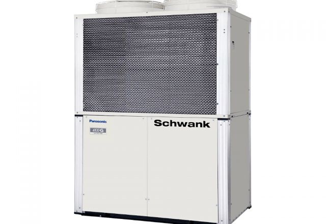 Produktbild der Gaswärmepumpe ECO-G GF3 der Firma Schwank.