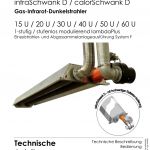 Titelbild der technische Anleitung einer infraSchwank D / calorSchwank D.